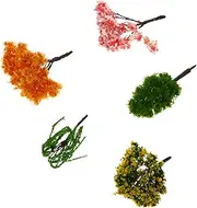 25pcs Simulation Trees for Fairy Garden Micro Landscape Educational Toy for Boys and Girls