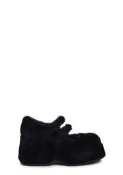 [dELiA*s by Dolls Kill] Theater Geek Platform Mary Janes - Black