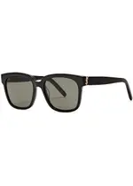 Saint Laurent Square-frame Sunglasses - Black One Size