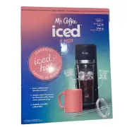 Mr. Coffee Single-Serve Iced &Hot Coffee Maker with Reusable Tumbler New