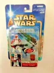 Star Wars 2003 Saga Collection Clone Trooper RED 17 Attack of the Clones AOTC