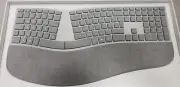 Microsoft Surface Ergonomic Keyboard SC Bluetooth UK keyboard Hdwr Gray