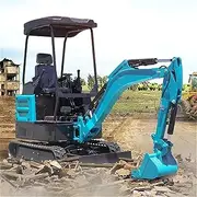 Portable Mini Hydraulic Excavator – Compact Crawler Excavator for Landscaping, Construction, and Digging – Lightweight, Durable, and Easy to Maneuver