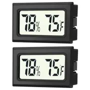 Pack Mini Digital Hygrometer Thermometer Gauge, Indoor Outdoor Temperature 2