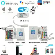 Magic Home Bluetooth Wifi RGB RGBW RGBWC LED Strip Controller Smartphone Control