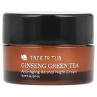 Ginseng Green Tea, Anti-Aging Retinol Night Cream, 0.34 fl oz (10 ml)