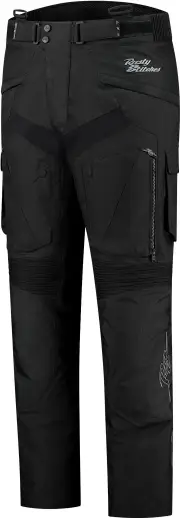 Rusty Stitches Cliff, textile pants waterproof , color: Black , size: 4XL