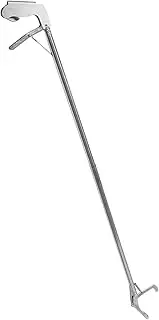 Generic Stainless Steel Snake Catcher Tool Practical Non- Reptile Grabber Lock Folding Design for Safe Handling Gardens and Zoos