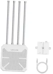 Outdoor WiFi 6 Extender Long Range, WiFi 6 Outdoor Wireless Access AX3000