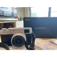 在飛比找蝦皮購物優惠-FUJIFILM X100V  銀色 公司貨