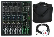 Mackie ProFX12v3 12-channel Mixer with USB and Effects Bundle