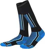 [BIGTEDDY] 1/2x Womens Mens Ski Socks Hiking Long Warm Walking Outdoor Sports Stockings