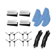 Robot Vacuum Main Brush Side Brush Filter Mop Pads Wipes for G8000/G8000Pro Robotic Vacuum Cleaner
