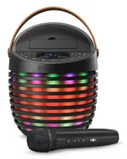 Karaoke system for Adults & Kids with Wireless Microphone, SingCast One - Kar...