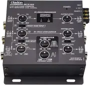 6-CHANNEL INPUT CLARION MCD360 3-WAY ELECTRONIC CROSSOVER W/ 5-VOLT RCA OUTPUTS