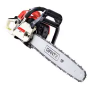 Giantz Chainsaw Petrol 75CC 18" Bar Commercial E-Start Pruning Chain Saw,Giantz