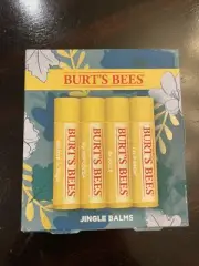Burt’s Bees Jingle Balms - 4 balms with vitamin E & Peppermint