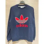 ADIDAS愛迪達 刺繡 衛衣 大學TEC3666