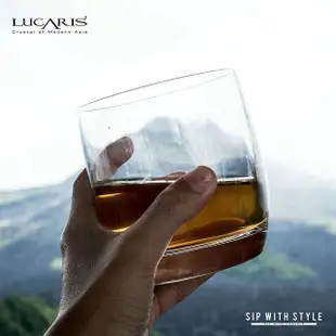 【LUCARIS】頂級無鉛水晶酒杯超值6入組《拾光玻璃》威士忌杯 高球杯 聞香杯 多款任選