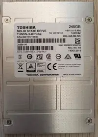 在飛比找Yahoo!奇摩拍賣優惠-Toshiba/東芝  240g  THNSNJ240PCS