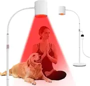 Devowellte Red Light Therapy for Body with Stand, 660nm&850nm&940nm, COB Chip Designed, Infrared Light Therapy for Face, Knee, Back