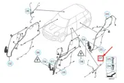 OEM MINI COUNTRYMAN R60 FRONT DOOR WIRING HARNESS ADAPTER 61129360356 GENUINE