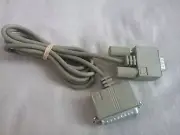 Vintage 1984 Genuine Apple 6 ft Serial Cable for Apple Macintosh 128k 512k