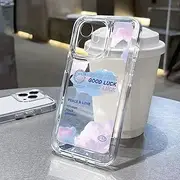 Butterfly Crystal Clear Case for iPhone 13 11 14 Pro Max 12 XS Max X XR 7 8 Plus SE 2022 2020 Cases Luxury Shockproof Soft Cover,01LB53,for iPhone 11 Pro