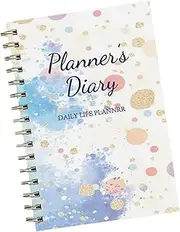 Business Planner 2025 | 2025 Spiral Coil Budget Notepad | A5 Size Budget Management Tool for Travel, Notes, Homework, Study, Work