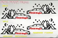 在飛比找露天拍賣優惠-🌟防水貼紙 focus wagon FORD FOCUS W