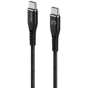 Comsol Kevlar USB-C to USB-C Cable 1.2m Black