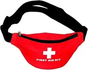 1Pc First Aid Waist Bag Portable Emergency Pouch Durable Design for Outdoor Use Convenient with Belt for First Aid Kit Clothes and Personal