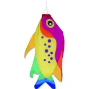 WINDSOCK 46 inch Rainbow Damsel Windsock by Premier Kites