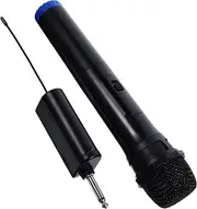 Generic 1 Set Handheld for Singing Portable Karaoke for Ktv Supplies Ktv Mic Home Black Plastic
