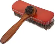 PEPLAYTAL 1 Set Horse Hair Shoe Brush Shoe Cleaner Shine Brush for Dust Elimination Care Polishing Waxing Applicator