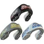SafeJawz NITRO Sports Mouth Guard Shock Cage Triple Layer Mouth Guard with Case