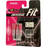 Rage Nockturnal Fit Universal Lighted Nocks, 3 pack, Pink