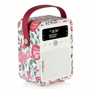VQ Monty DAB+ Digital Radio - Cath Kidston Strawberry Garden