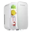 (Sliver)Mini Compact Fridge 8 L Single Core Multifunctional Portable Cooler SL