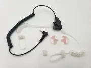 2.5mm Code Red Silent Jr. Listen Only Radio Earpiece - Kenwood Motorola + others