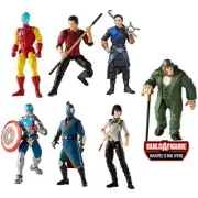 Hasbro Marvel Legends Shang-Chi Series Wave - 6 inch Action Figures Bundle (M...