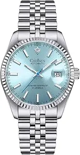 [CADISEN] Men's Automatic Watch Mechanical Automatic Watch Sapphire Glass and Stainless Steel Bracelet Watch