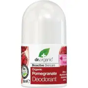 Dr Organic Deodorant Roll-On (Organic Pomegranate) 50ml