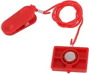 Treadmill Magnet Safety Key Replacement, 1.6x1.1in Magnetic Safety Switch Universal Treadmill Emergency Stop Magnet for Running Machines Treadmills (Square)