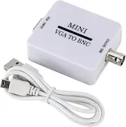 zolyet VGA to BNC Video Converter Box VGA to BNC Adapter Convertor Digital Switcher Box for White