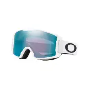 Oakley Line Miner S Goggle in Matte White Prizm Snow Sapphire Iridium - Size -