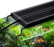 Abeststudio 120cm 52W Aquarium LED Light Lighting Full Spectrum Aqua Plant Fish Tank Lamp with Timer Extendable Brackets for 120-140cm Freshwater Planted Tank