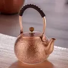 Teawear Teapot with Insulated Handle Retro Handmade Kongfu Teapot Hot