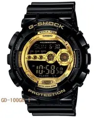 在飛比找Yahoo!奇摩拍賣優惠-【CASIO G-SHOCK】GD-100GB-1 高亮度L