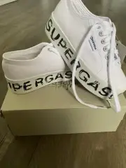 Superga 2790 Lettering Platform Sneakers Size 36